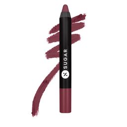 SUGAR Matte As Hell Crayon Lipstick with Sharpener - Lily Aldrin 25-6