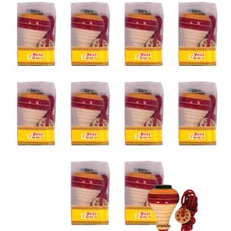 Desi Toys Kids Set Of 10 Wooden Spinning Tops-52