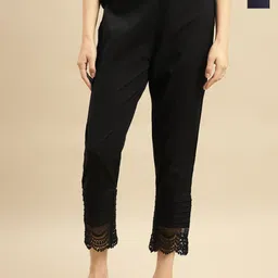 Rangita Women Cotton Pencil Slim Fit Trousers-image-53