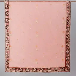 flaher Embroidered Beads & Stones Net Dupatta image 3