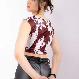 Stylecast X Hersheinbox Printed Crop Top image 3