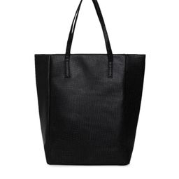 KLEIO Croco Pattern Structured Tote Bag image 4