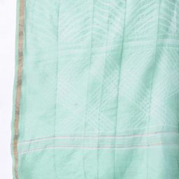 Taavi Geometric Printed Chanderi Dupatta with Zari image 2