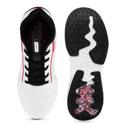 Campus Men White Mesh Running Shoes image 3