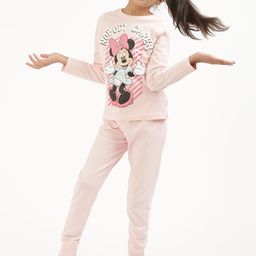 Nap Chief Girls Pink Minnie Mouse Printed Pure Cotton Night Suit-image-37