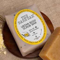 The Bare Bar Non-Drying Ubtan Body Scrub Bar - 100g image 5