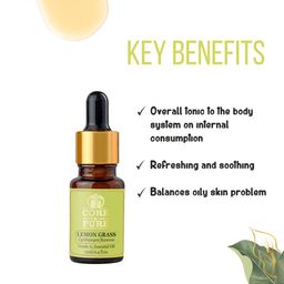 CORE & PURE Unisex Lemon Grass Grade-A Essential Oil image 5