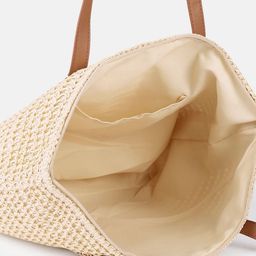 Mast & Harbour Self-Design Oversized Shoulder Bag with Windcatcher Charm image 2