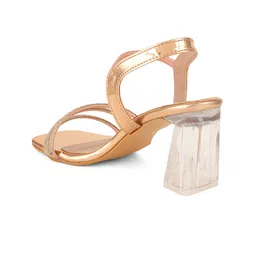 Mast & Harbour Embellished Block Sandals with Bows image 4