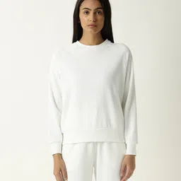ARTICALE Women Off White Sweatshirt-picture-18