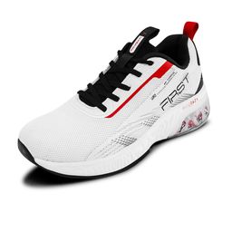 Campus Men White Mesh Running Shoes image 2