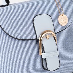 all about you Geometric Structured Satchel image 2