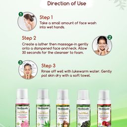 Medimade Unisex Aloe Vera Foaming Face Wash - 160 ml image 5