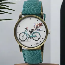 LOREM Women Printed Dial & Straps Analogue Watch LR229-A-picture-12