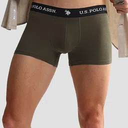U.S. Polo Assn. Pack Of 2 Mid Rise Breathability Trunks-OET10-179-P2-41