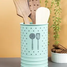 Metal Green Polka Dot Ladle Holders By Market 99-picture-37