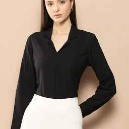 her by invictus Shirt Style Formal Top-image-57