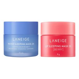 LANEIGE Set of Lip Sleeping Mask EX - 8 g & Water Sleeping Mask EX - 25 ml-14