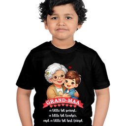 BAESD Boys Typography Printed Applique T-shirt-image-24