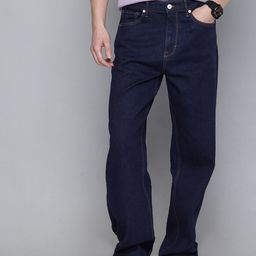 Flying Machine Men Cobain Loose Fit High-Rise Light Fade Stretchable Jeans-image-95