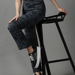 SHOWOFF Women Grey Light Fade Stretchable Jeans-image-40