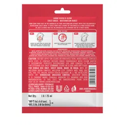 Lakme Blush & Glow Watermelon Sheet Mask 25 ml image 4