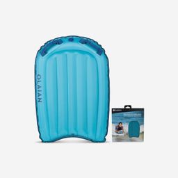 BEGINNER INFLATABLE BODYBOARD - COMPACT BLUE (25-90 KG)-picture-1