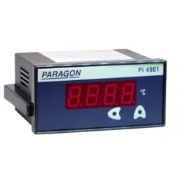 Paragon Programmable Temperature Indicator J,K, RTD I/P Function 90 to 250 V AC/DC and 96 x 96 x 74 mm Size, PI-901-2