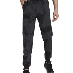 Puma Black Polyester Trackpants-image-80