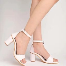 Shoetopia Kids White Ankle Strap Sandals-image-70