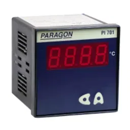 Paragon Programmable Temperature Indicator J,K, RTD I/P Function 90 to 250 V AC/DC and 72 x 72 x 74 mm Size, PI-701-35