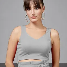 OOMPH! FACTOR Women Sweetheart Neck Crop Top-image-68