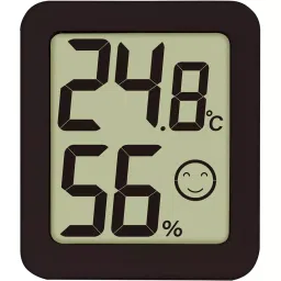 Shinwa Rules Digital Thermo-Hygrometer Environment Checker Mini 22 mm Character Height, 73245-45