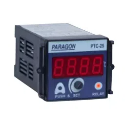 Paragon Temperature Controller Digital 1 Set point Control Function 230 V AC Supply Voltage and 48 x 48 x 100 mm Size, PTC-25-22