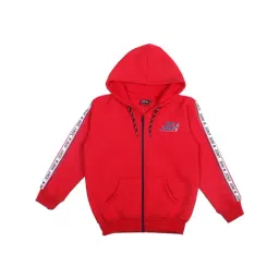 Gini & Jony Kids Red Printed Jacket-picture-11