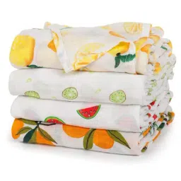 Elementary Multicolor Cotton Wash Clothes Set-17