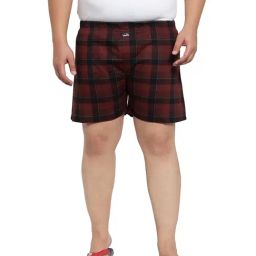 Melon by PlusS Rust Check Boxers-image-63
