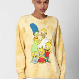 Forever 21 Yellow Print Sweatshirt-image-66