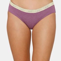 Zivame Purple Lace Hipster Panty-image-31