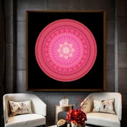 The Art House Abstract Multicolor Canvas Wall Painting-37