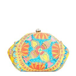 NR by Nidhi Rathi Multicolor Fabric Clutch-image-4