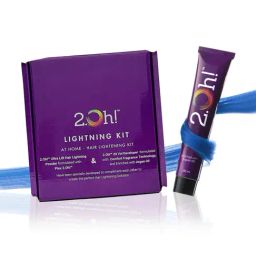2.Oh! Blue Semi Permanent Hair Color & Lightening Kit Combo-40