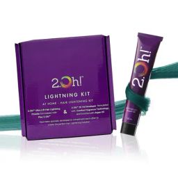 2.Oh! Aqua Marine Semi Permanent Hair Color & Lightening Kit Combo-48