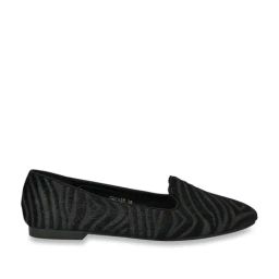 Jove Women's Black Casual Loafers-image-67
