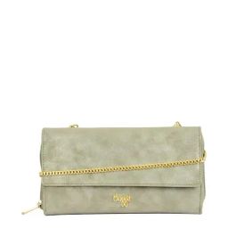 Baggit Green Solid Wallet for Women-image-11