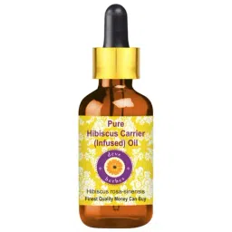 Deve Herbes Pure Hibiscus Carrier (Infused) Oil with Glass Dropper - 30 ml-image-80