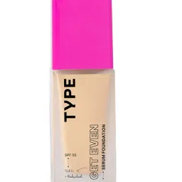 TYPE BEAUTY Get Even SPF 50 PA++++ Serum Foundation Latte - 30 ml-17