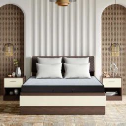 Godrej Interio Aqmatic Bonnell White Bonnell Spring Queen Bed Mattress-image-68
