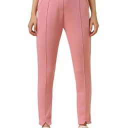 Allen Solly Pink Regular Fit Trousers-image-91