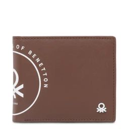 United Colors of Benetton Tuxis Tan Casual Leather Bi-Fold Wallet For Men-image-74